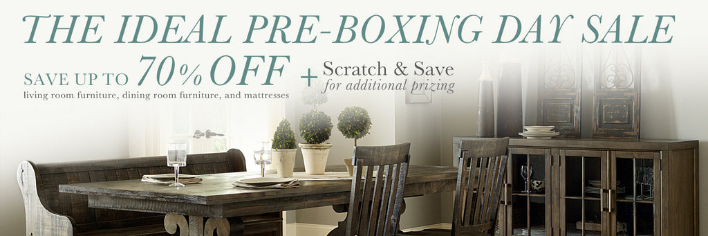The Ideal Pre-Boxing Day Sale - PLUS Scratch & Save for additional savings