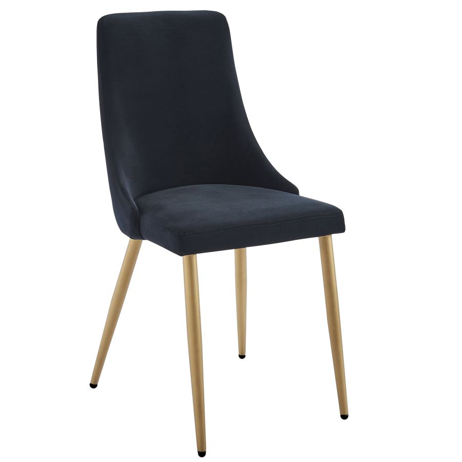 Velvet Upholstery Dining Chair - Carmilla