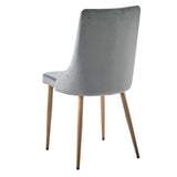 Velvet Upholstery Dining Chair - Carmilla