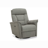 Palliser Custom Swivel Glider Power Reclining Chair with Headrest - Stonegate II