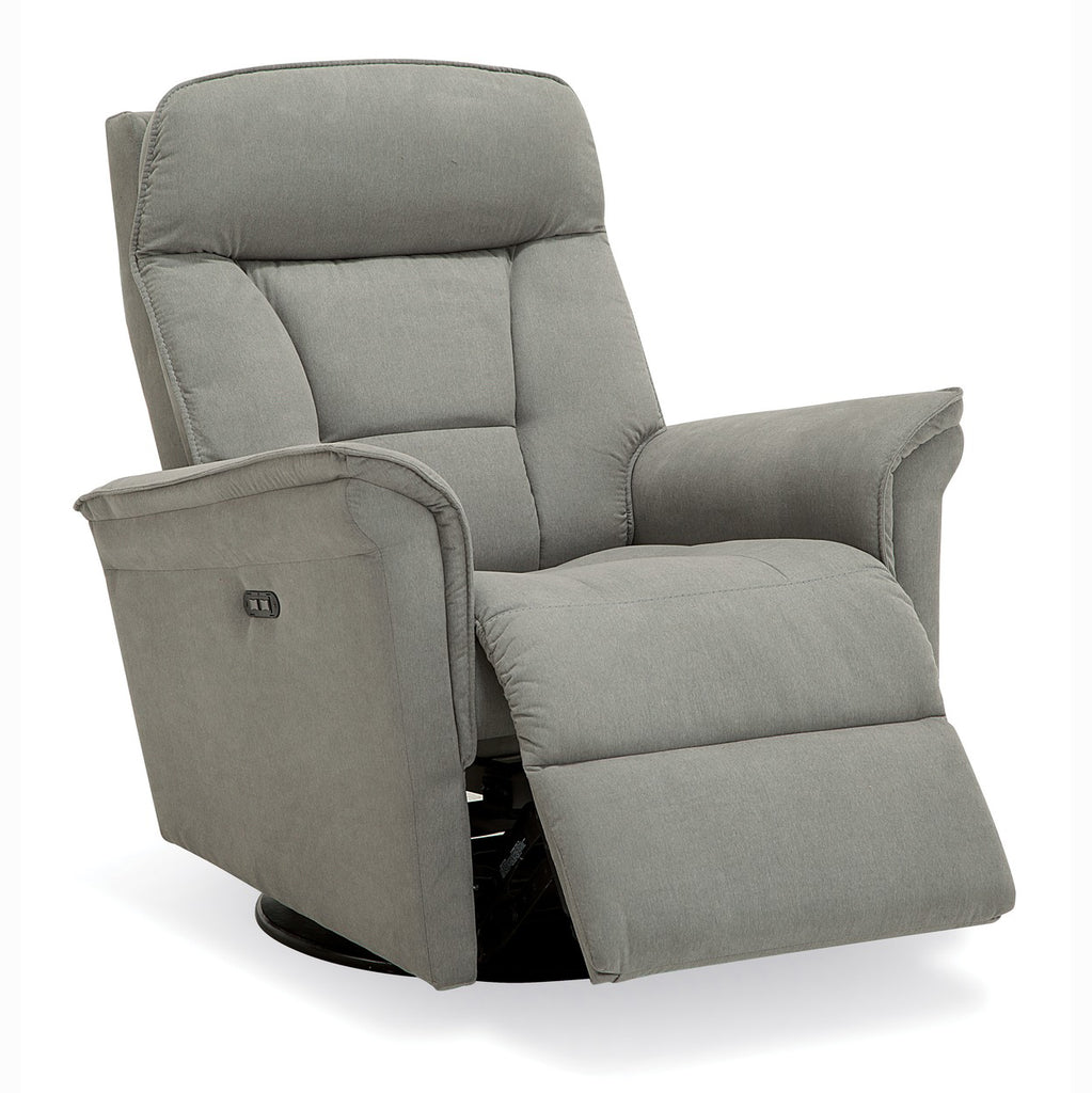 Palliser Custom Swivel Glider Power Reclining Chair with Headrest - Stonegate II