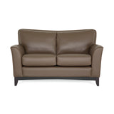 Palliser Custom Loveseat with Wood Base and Sweet Heart Back - India