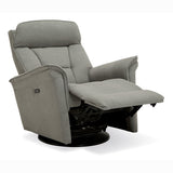 Palliser Custom Swivel Glider Power Reclining Chair with Headrest - Stonegate II