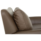 Palliser Custom Loveseat with Wood Base and Sweet Heart Back - India