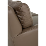 Palliser Custom Loveseat with Wood Base and Sweet Heart Back - India