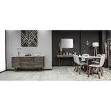 Rectangle Marble Top Dining Table -  Aura | Edmonton Furniture Store