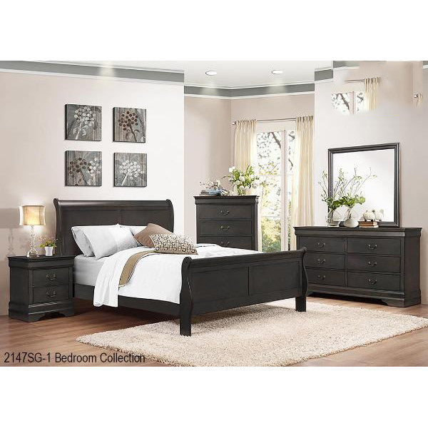 6 Pcs Queen Bedroom Set - 2147