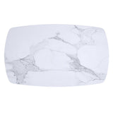 Marble Looking Rect Coffee Table-  Emery