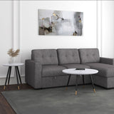 Marble Looking Accent Table- Emery