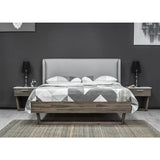 Marble Top 1Dr Nightstand w.Shelf- Aura