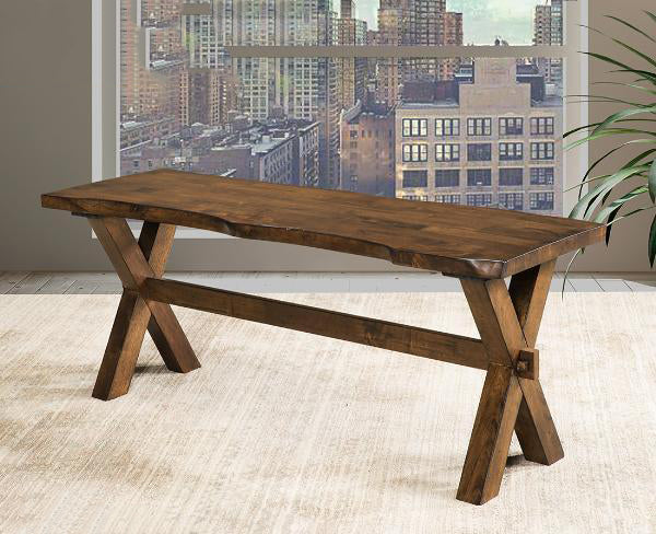 Live Edge Dining Bench - 5020