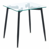 Edmonton Furniture Store | Modern Glass Top End Table - Abbot