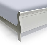 White Color Single Bed - 2147