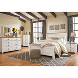 Edmonton Furniture Store | Urban Rustic White Wash Night Table - B267