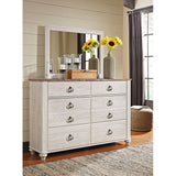 Edmonton Furniture Store | Urban Rustic White Wash Night Table - B267