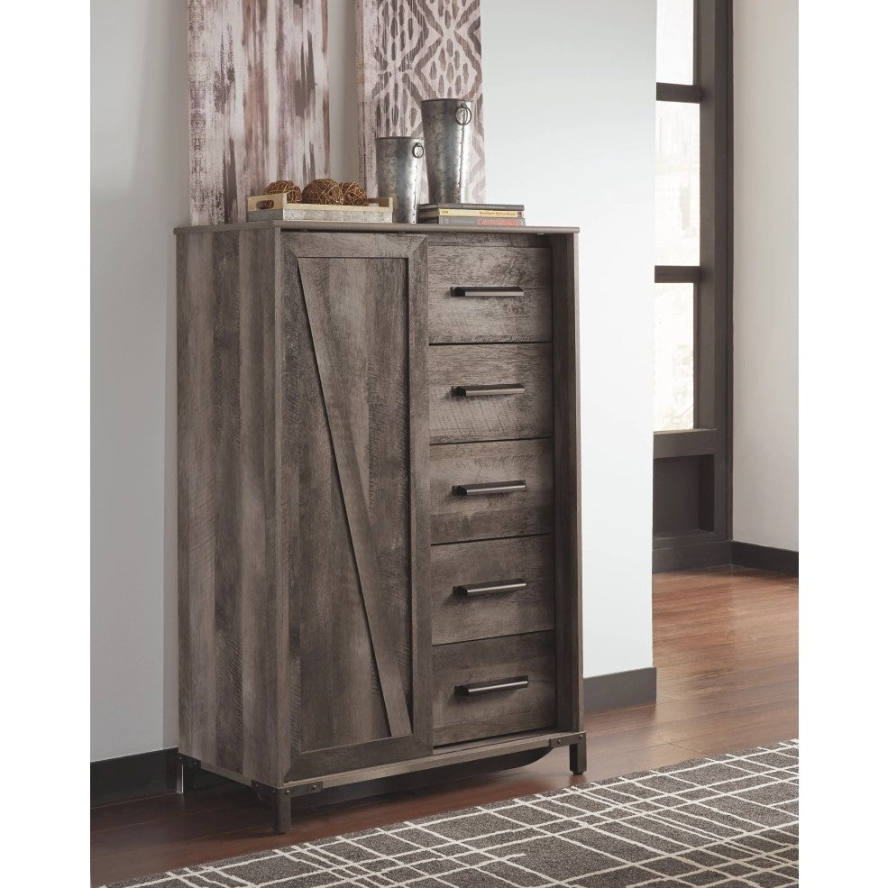 Edmonton Furniture Store | Rustic Gray Dressing Chest - B440