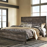 Edmonton Furniture Store | Rustic Gray King Panel Bed - B440