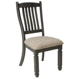 Edmonton Furniture Store | Black Textured Table W/ 4 Chair & Bench- D736