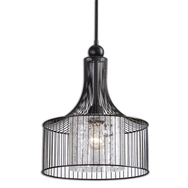 Carleton Pendant Light MATTE BLACK Chandeliers - 21982