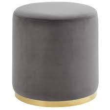 Grey Color Ottoman - Sonata