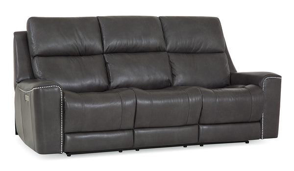Palliser Custom Made Power Recliner w/ Power HR&Lumbar Sofa -Hastings