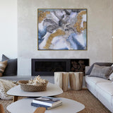 "Winter Storm" Painting - OL1297