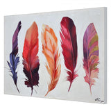 "Feather Bliss" Painting - OL1418