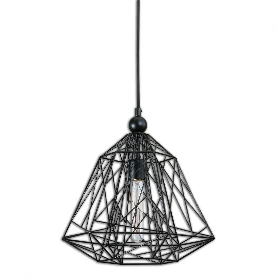 Paxton Pendant Light MATTE BLACK Chandeliers - 22020