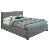 Platform King Storage Bed - Emilio