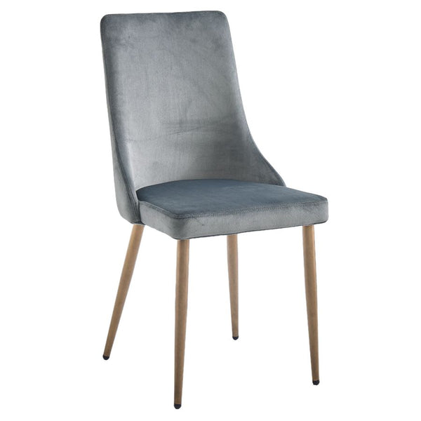 Velvet Upholstery Dining Chair - Carmilla