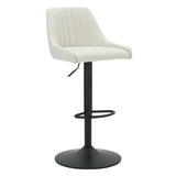 Adjustable Height Air-Lift Swivel Stool - Kron