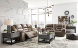 Upholstery Power Recliner Loveseat w. Console - Stoneland