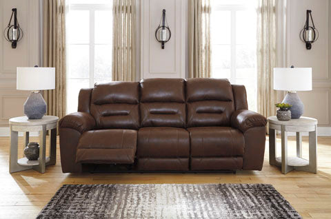 Upholstery Manual Recliner Sofa - Stoneland