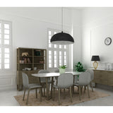 Rectangle Marble Top Dining Table -  Aura | Edmonton Furniture Store