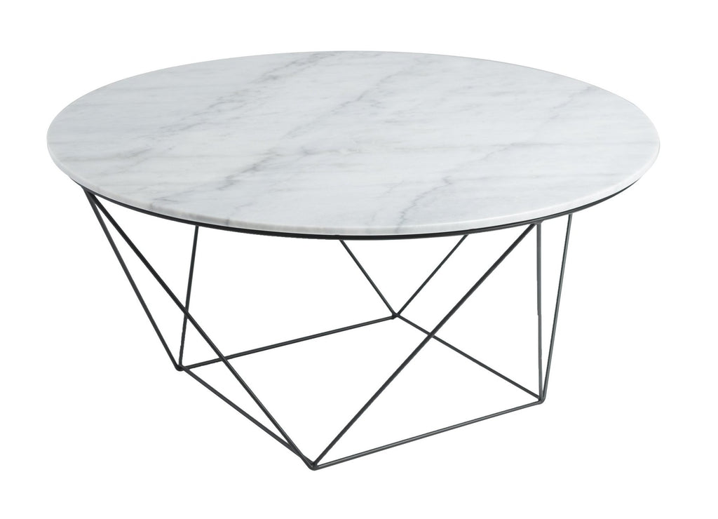 Marble Top Coffee Table- Valencia