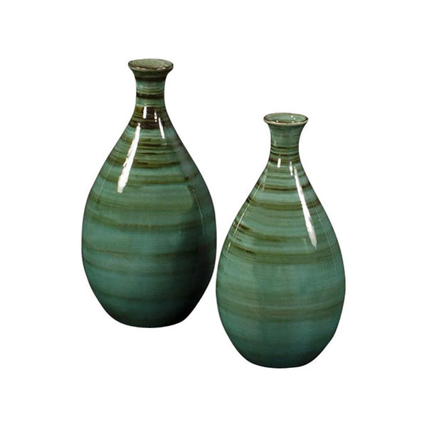 Aqua Vase, set of 2