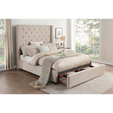 Upholstered Storage Queen Bed- 5877 | Edmonton Furniture Store