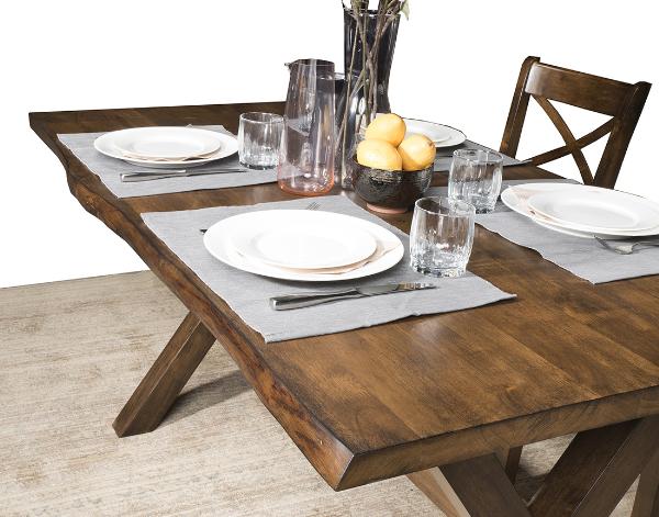 Live Edge Dining Table - 5020