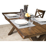 Live Edge Dining Table with 4 Chairs and 1 Bench - 5000