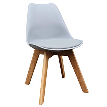 Modern Side Grey Chair - Novita