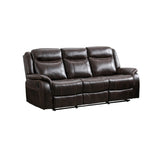 Edmonton Furniture Store | Leather Gel Recliner Sofa - 99926