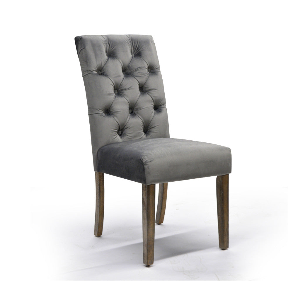 Side Chair in Grey - Avania