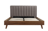 Upholstered Platform Queen Bed - 5891