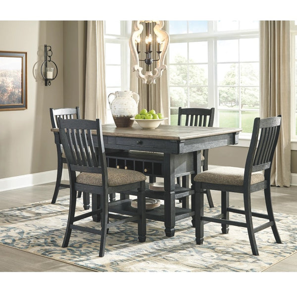 Edmonton Furniture Store | RECT Counter Table With 4 Chair - D736