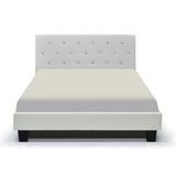 White Queen Bed - Glitz