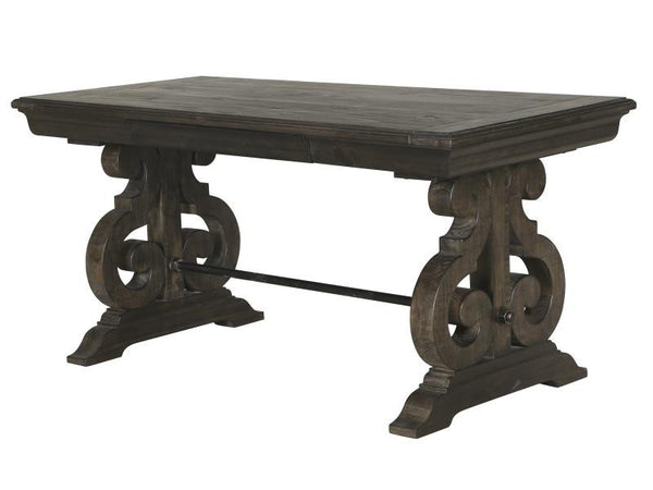 Deep weathered pine Desk H2491-01